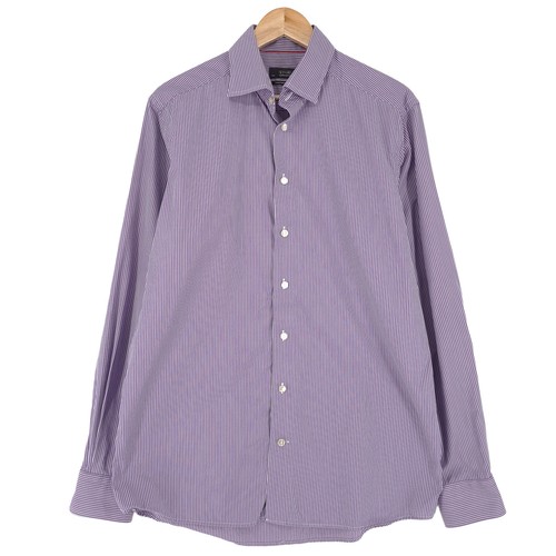 Eton chemise homme lila rayée - eton,