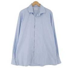 Eton Chemise Homme Bleue Coton